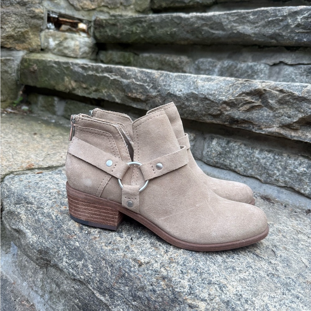 Lucky Brand Bolton Bootie in Taupe